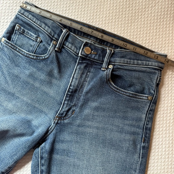 Banana Republic High Rise Straight Indigo Blue Size 27 - Picture 9 of 12